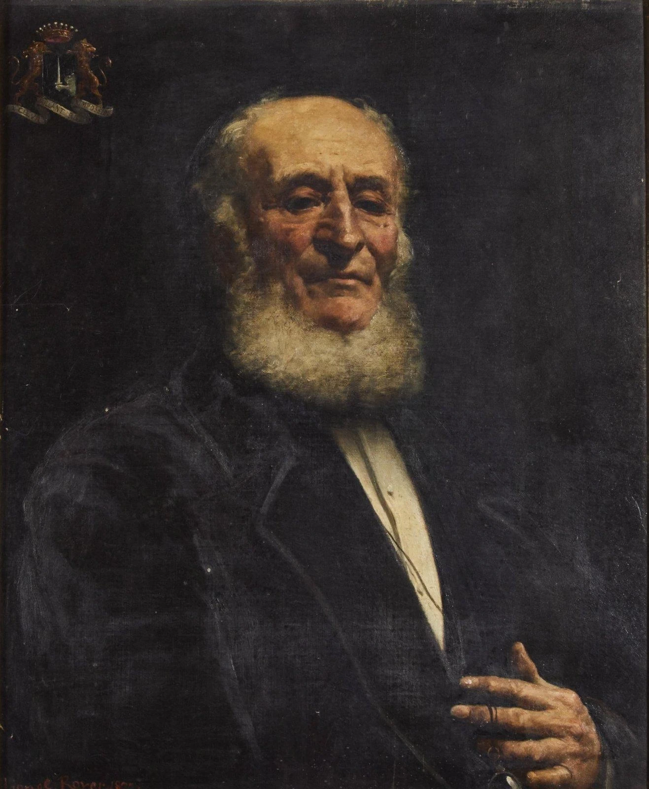 Ritratto di Nicolas Auguste Le Vaillant, 1877